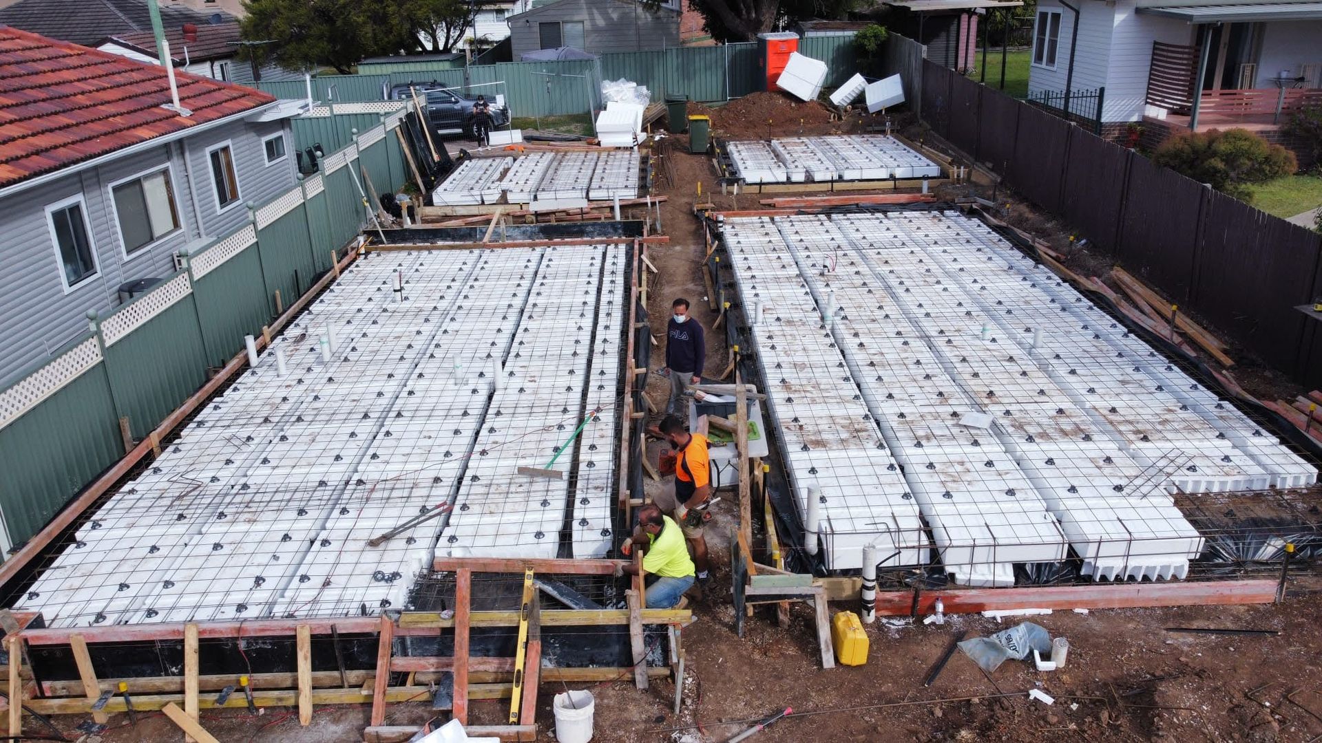 Engineered Groundwork & Waffle Pod Slab - Image 1